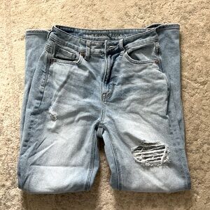 American eagle ripped jeans